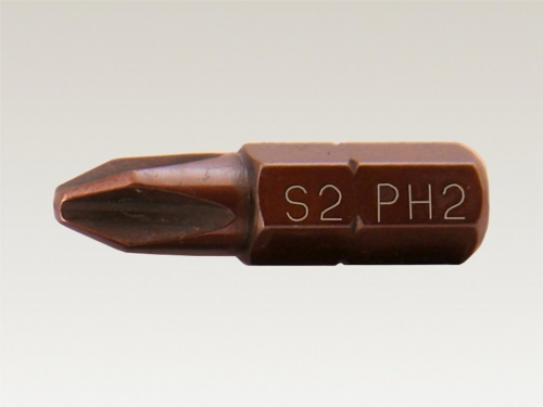 Насадки-биты S2 PZ2 x 25 мм 20 шт.