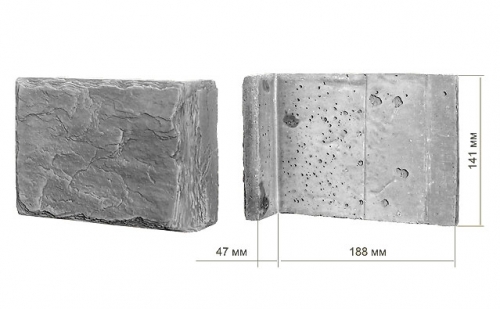 Угловой элемент Андорра большой 01-04 (141 мм)