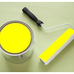 Краска светоотражающая по ткани желтая