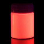 Светящаяся краска по ткани розовая / оранжевая