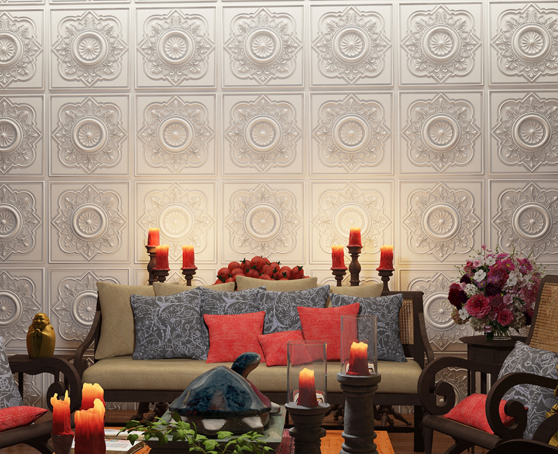 Панель 3D гипсовая АЗИЯ