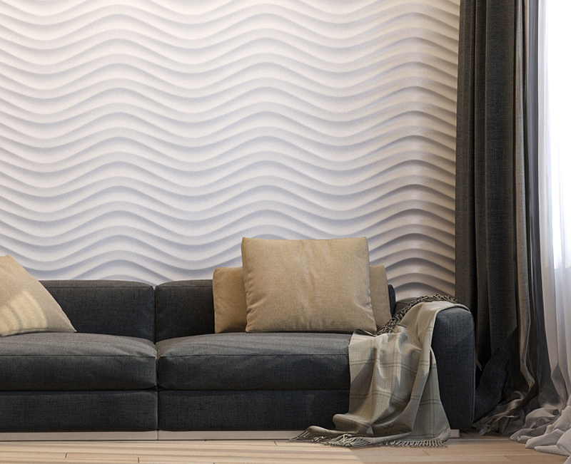 Панель 3D гипсовая БАРХАН