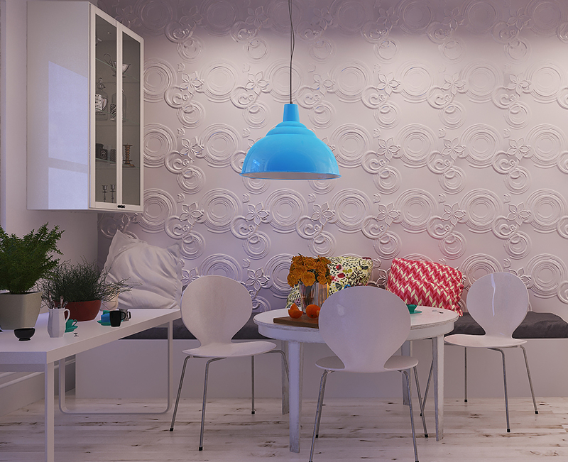 Панель 3D гипсовая ЭЙФОРИЯ