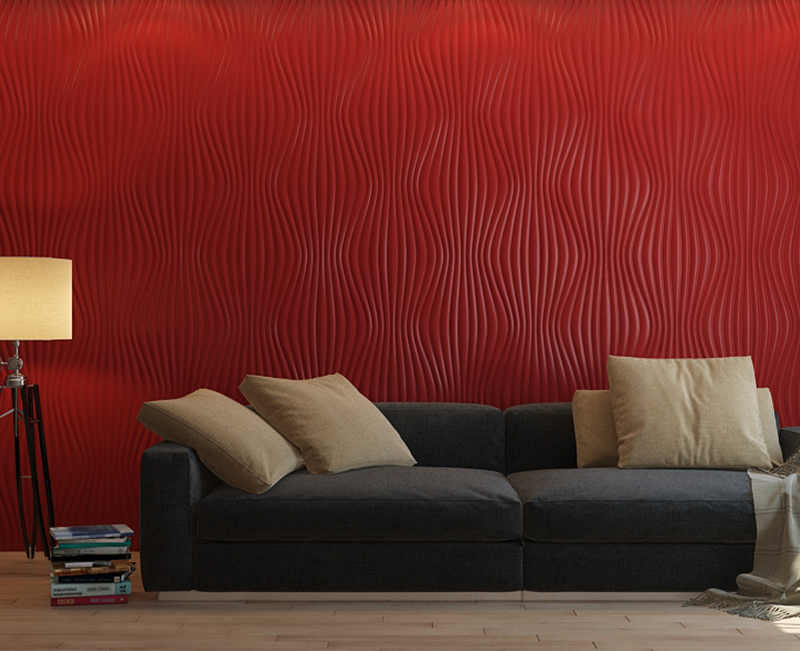 Панель 3D гипсовая ЛАМИНАРИЯ