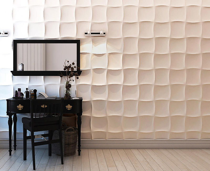 Панель 3D гипсовая МЯГКИЙ КВАДРАТ