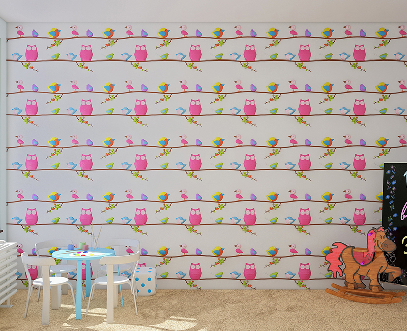 Панель 3D гипсовая ПТАШКИ