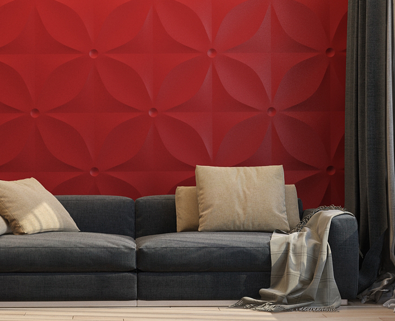 Панель 3D гипсовая ЗВЕЗДА