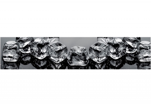 Фартук МДФ Льдинки