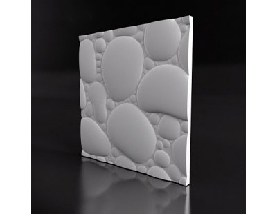 Панель 3D гипсовая Шингл new