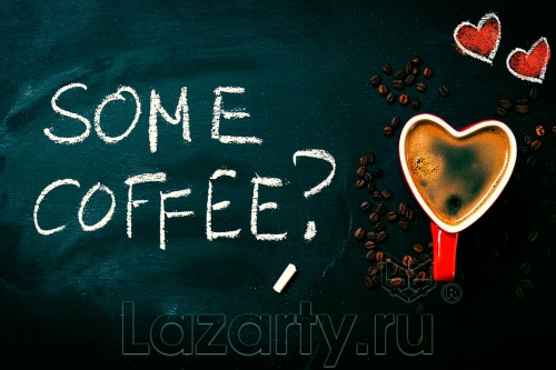 Защитное стекло Любимый кофе для кухни