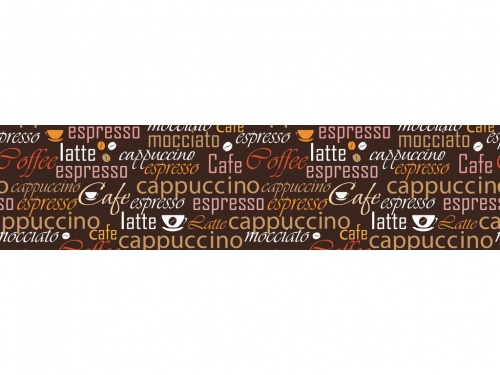 Фартук глянцевый МДФ Кофе 5