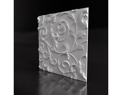 Панель 3D гипсовая Lilia