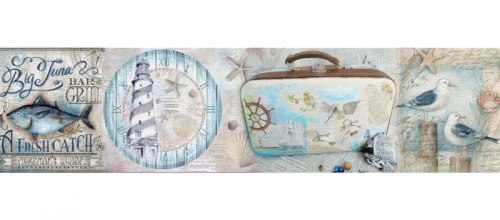 Фартук МДФ Фиш-бар с тиснением под дерево