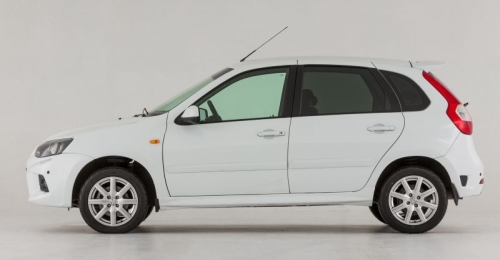 Накладка на порог Калина Messi