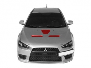 Воздухозаборники Тюнинг Mitsubishi Lancer X, фото тюнинга Ласер 10.