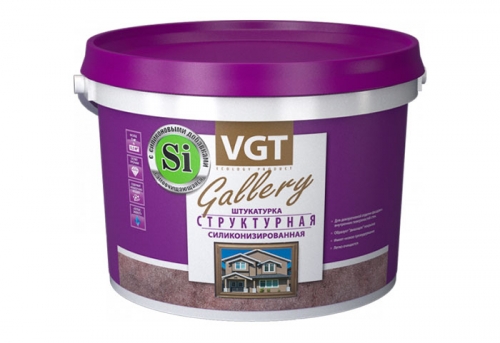 Штукатурка структурная силиконизированная