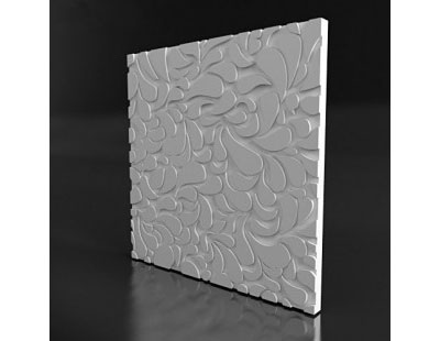 Панель 3D гипсовая Sheet new