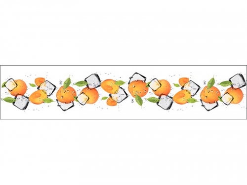 Фартук глянцевый МДФ Апельсины