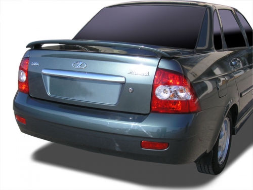Спойлер для Лада Приора Кураж прямой тюнинг