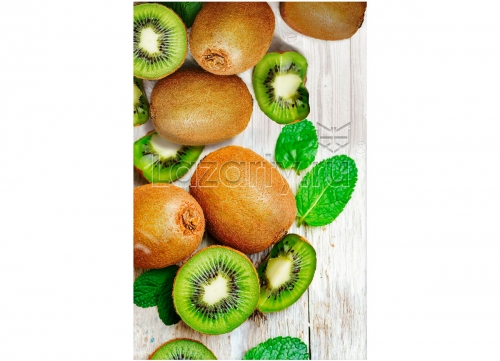 Защитное стекло Сочный киви для кухни