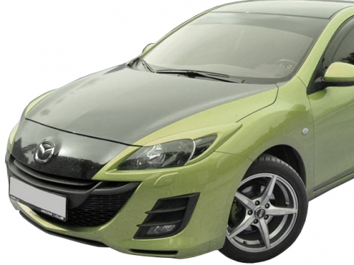 Реснички на фары Mazda 3 Hatchback  Реснички