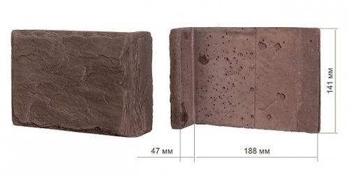 Угловой элемент Андорра большой 34-52 (141 мм)