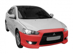 Бампера Тюнинг Mitsubishi Lancer X, фото тюнинга Ласер 10.