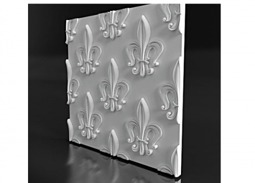 Панель 3D гипсовая Lily new