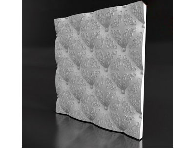 Панель 3D гипсовая Ravel new