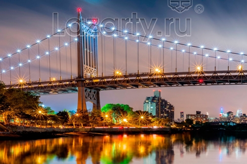 Защитное стекло Мост через Ист - Ривер для кухни