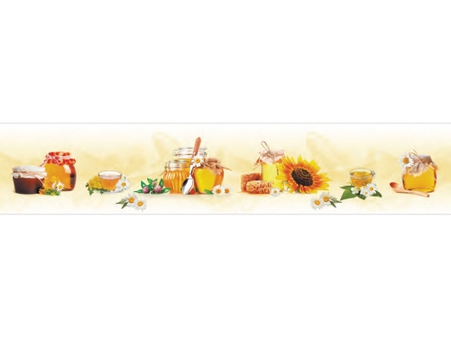 Фартук для кухни Мед (3D фотопечать)