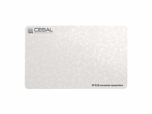 Рейка Cesal B28 Мозаика Кремовая