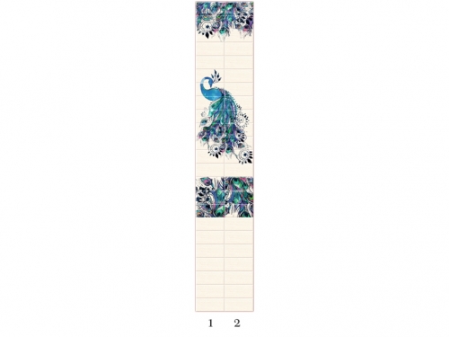 Панель ПВХ Панда Жар-птица рисунок 2