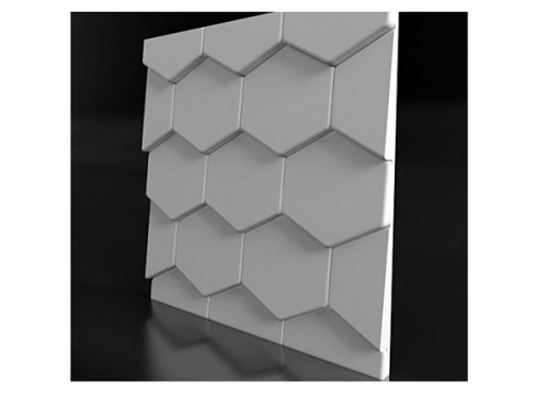 Панель 3D гипсовая Roof bee