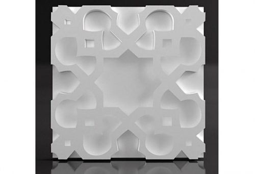 Панель 3D гипсовая East1