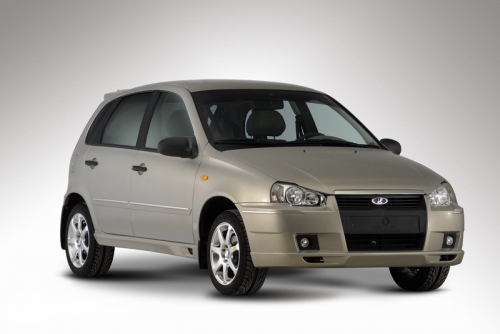 Накладка на передний бампер Калина Totti