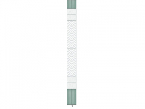 Панель ПВХ Novita light Ирис Грин (добор)