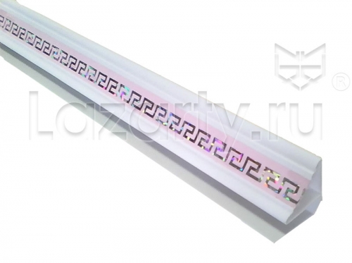 Плинтус для панелей ПВХ Карниз Греческий стиль розовый (3 м)