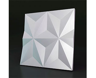 Панель 3D гипсовая Шестиконечная звезда