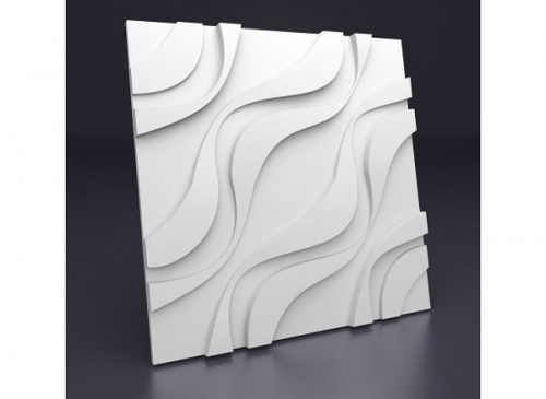 Панель 3D гипсовая Устина