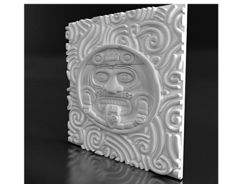 Панель 3D гипсовая May 1