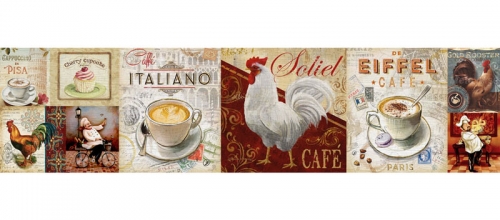 Фартук МДФ Итальяно с тиснением под дерево