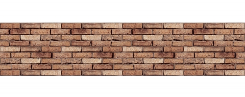 Фартук матовый МДФ Кирпичная кладка 2