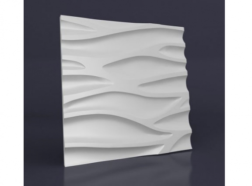 Панель 3D гипсовая Каскад