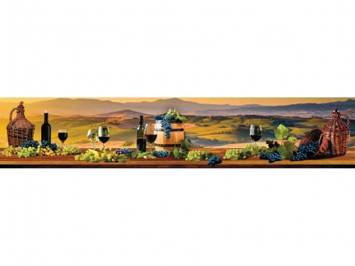 Фартук для кухни Винная долина (фотопечать)