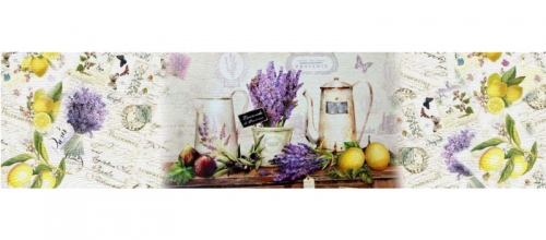 Фартук МДФ Прованс с тиснением под дерево