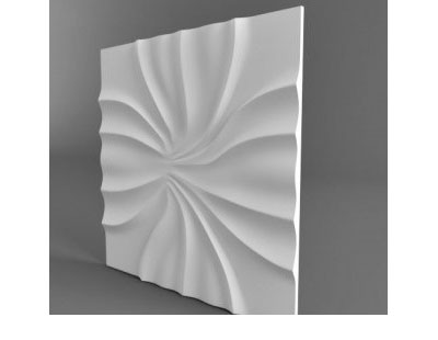 Панель 3D гипсовая Абелия new