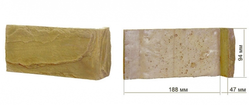 Угловой элемент Андорра малый 03-06 (94 мм)