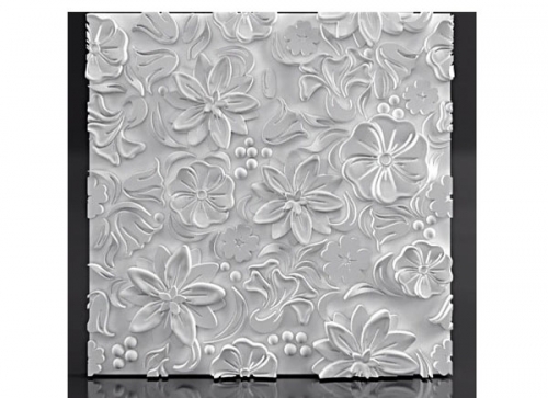 Панель 3D гипсовая Lawn new