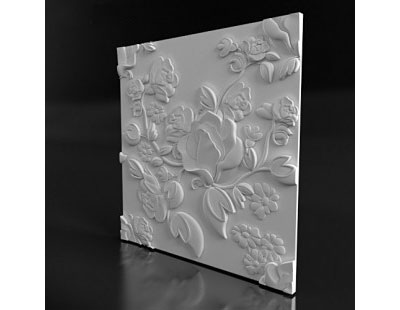 Панель 3D гипсовая Spring